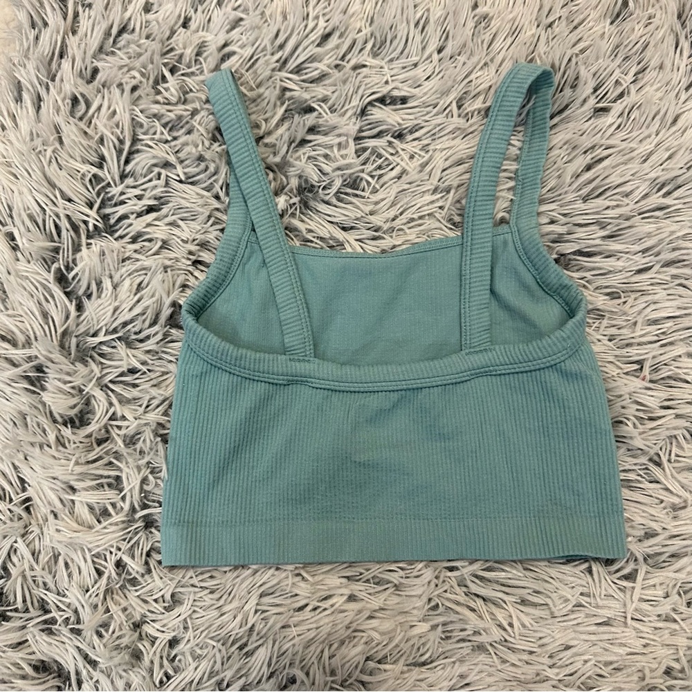 Colsie Ribbed Crop Top - Picture 2 of 11